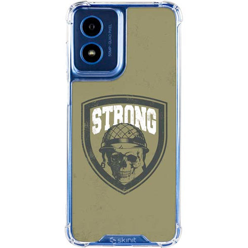 Military Strong Moto G 5G (2024) Clear Case